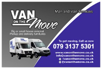 Business Listing VAN on the MOVE in Clapham Common England