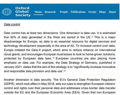 Pour un avenir meilleur, l'Europe doit se défaire de l'hégémonie numérique américaine